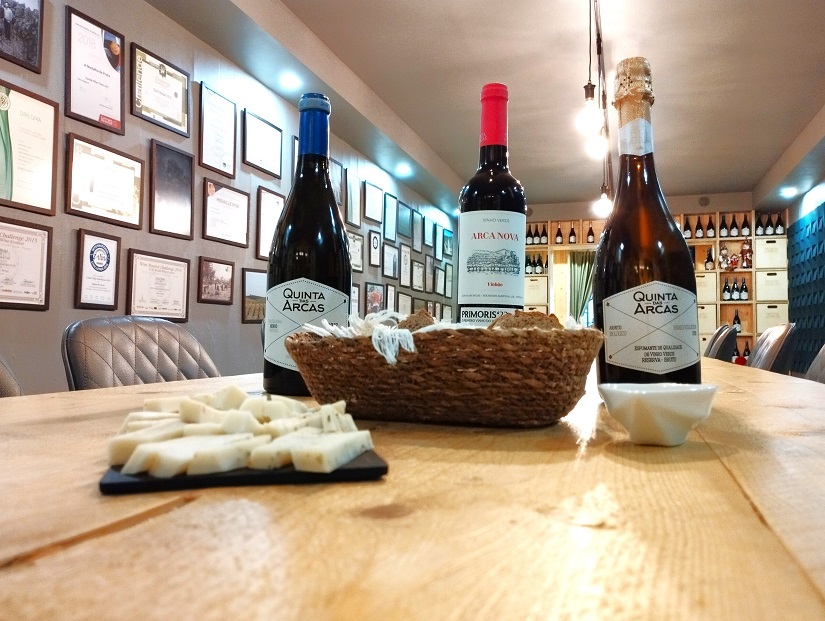 Visita guiada à propriedade com prova de vinho verde - Quinta das Arcas